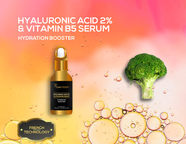 Hyaluronic Acid 2% & Vitamin B5 Serum by The Santom Company (Sérum à l'acide hyaluronique 2 % et à la vitamine B5 de The Santom Company)